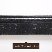 Load image into Gallery viewer, Waterproof Self-adhesive Foam Baseboard Wall Sticker 3D Embossed Waistline Floor Corner Line Skirting Board Stickers Wallpaper